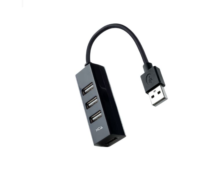 HUB 4 PUERTOS USB 2.0 15 CM NANOCABLE