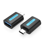 ADAPTADOR 3.0 USB-C/M A USB-A/H NEGRO VENTION