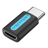 ADAPTADOR USB-C/M A MICRO USB/H NEGRO VENTION