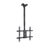 SOPORTE TECHO PANTALLAS 32"-75" GIRO/INCLINABLE NEGRO TOOQ