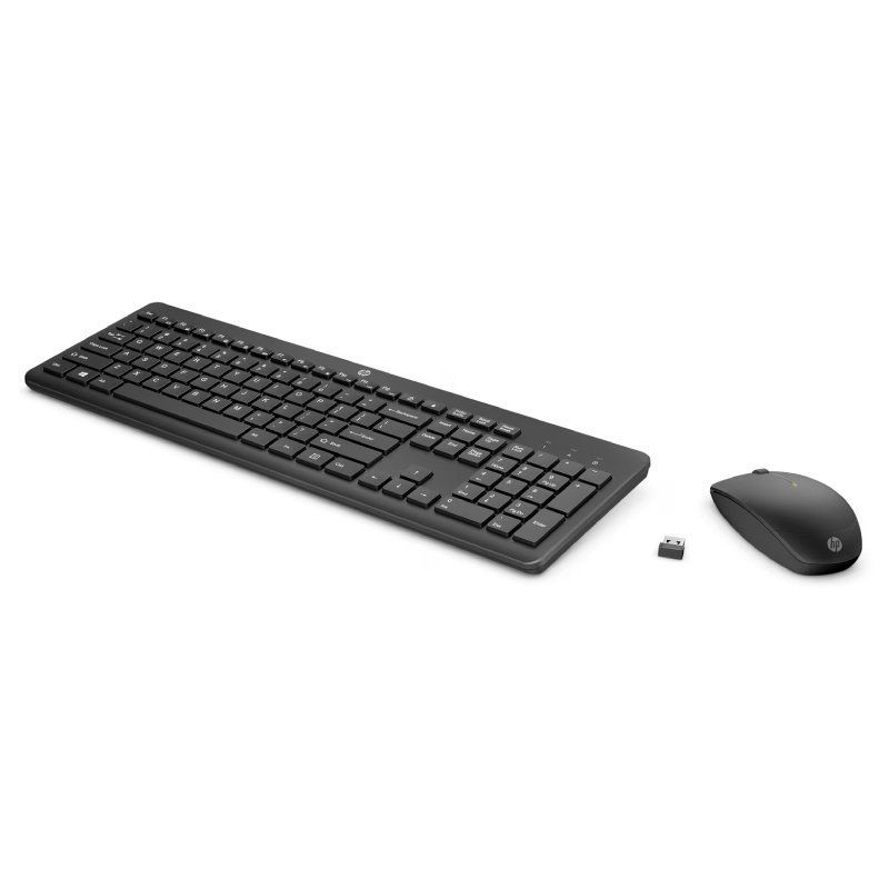 TECLADO + RATON WIRELESS 230 NEGRO HP