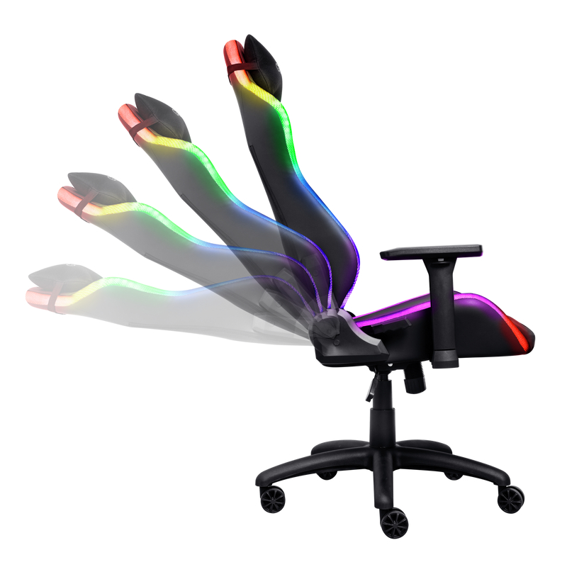 SILLA GXT 719 RUYA RGB NEGRO TRUST