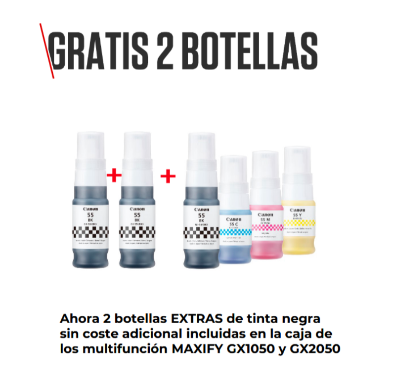 CANON MULTIFUNCION MAXIFY GX2050 EB2 WIFI BLANCO