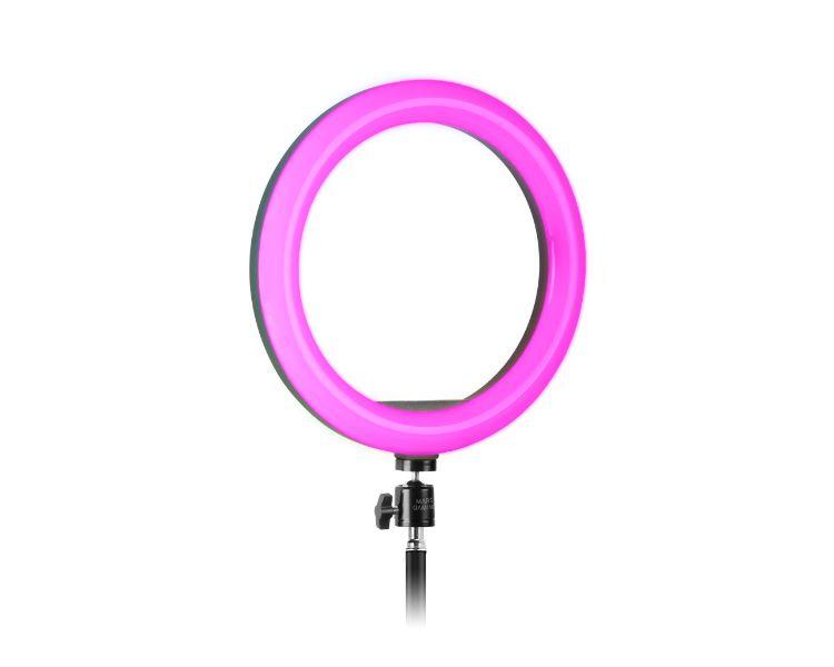 TRIPODE LUZ ANILLO ARGB ALUMINIO 10.2" USB MGRING MARS GAMING