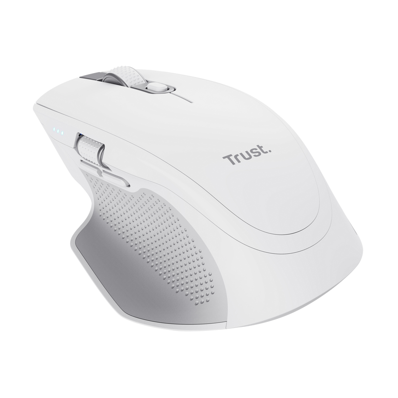 RATON OPTICO WIRELESS MULTIDISPOSITIVO OZAA+ BLANCO TRUST