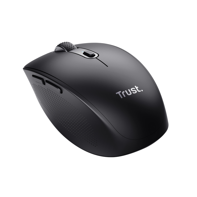RATON OPTICO WIRELESS MULTIDISPOSITIVO OZAA NEGRO TRUST