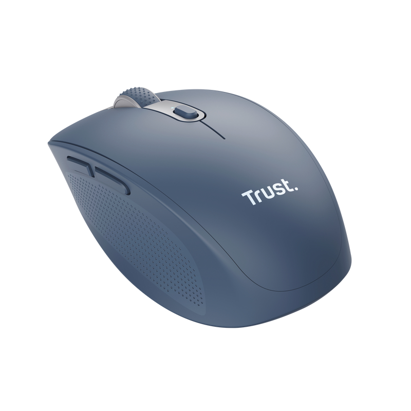 RATON OPTICO WIRELESS MULTIDISPOSITIVO OZAA AZUL TRUST
