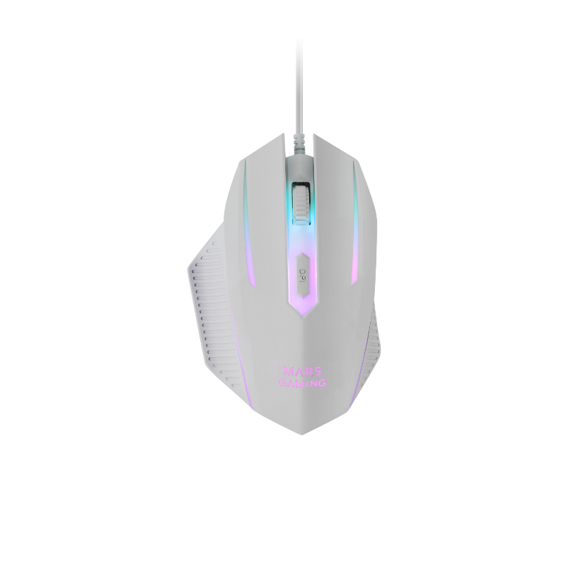 KIT COMBO PACK 3EN1 RGB MCP124 BLANCO MARS GAMING