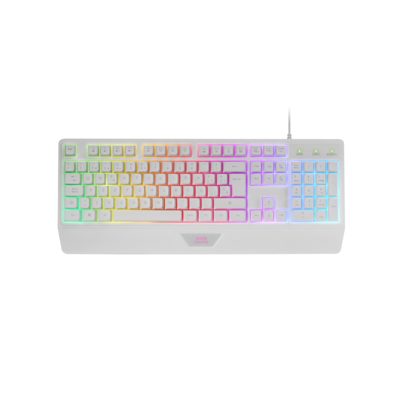 KIT COMBO PACK 3EN1 RGB MCP124 BLANCO MARS GAMING