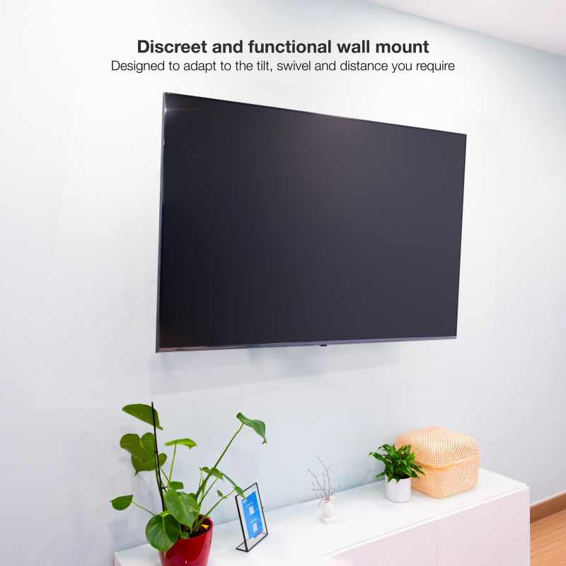 SOPORTE PARED 13"-43" GIRO/INCLINABLE LP1343TN-B TOOQ