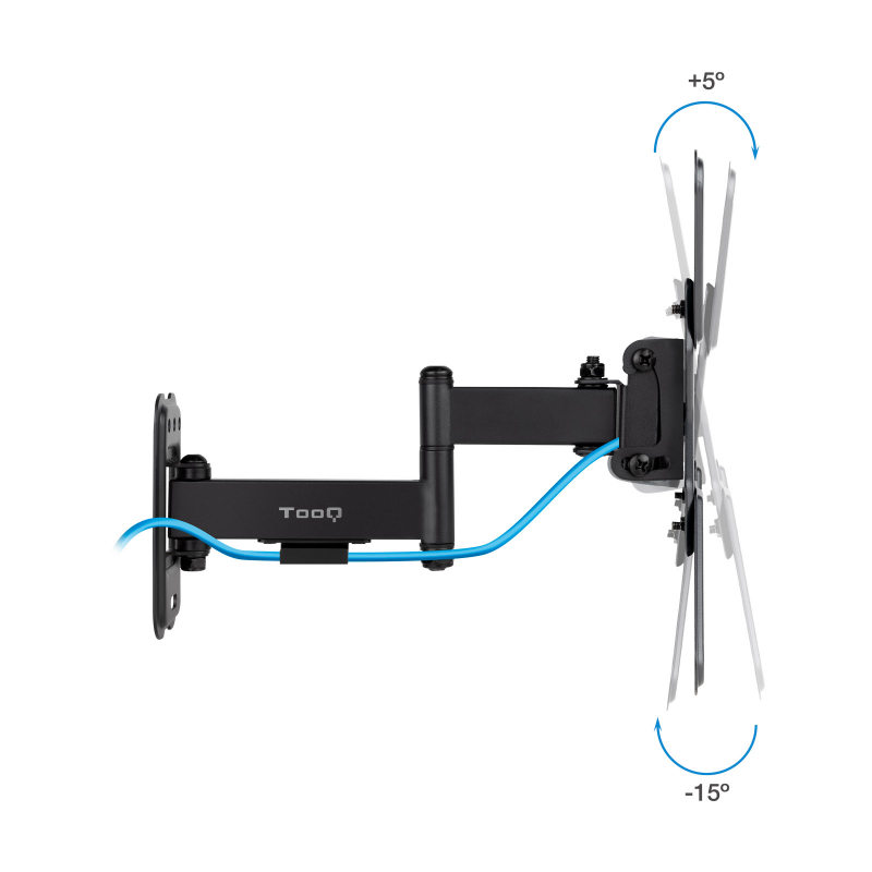SOPORTE PARED 13"-43" GIRO/INCLINABLE LP1344TN-B TOOQ