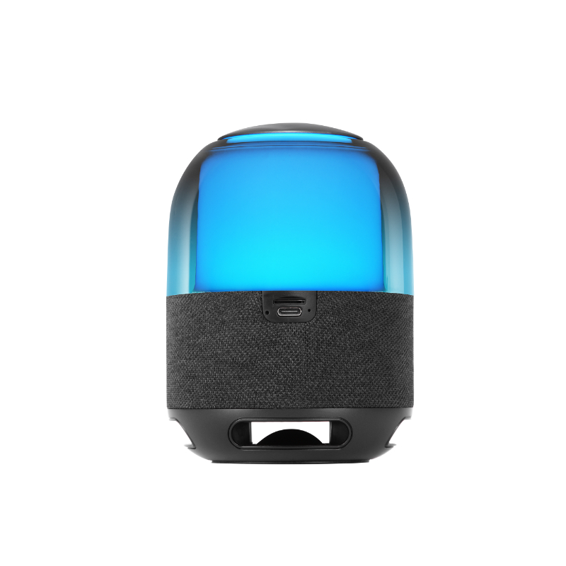 ALTAVOZ BLUETOOTH RGB MS-FLOW 360º NEGRO MARS GAMING