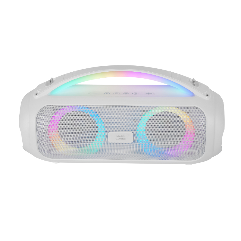 BARRA SONIDO BLUETOOTH RGB MS-PULSE RGB BLANCO MARS GAMING